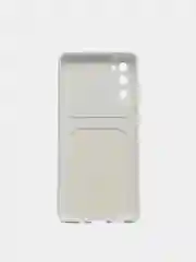 Белый wallet Чехол карман для карт Samsung A50 A30S, A31, A51 A71 A02 M02, A32, A52, A72, S20 FE