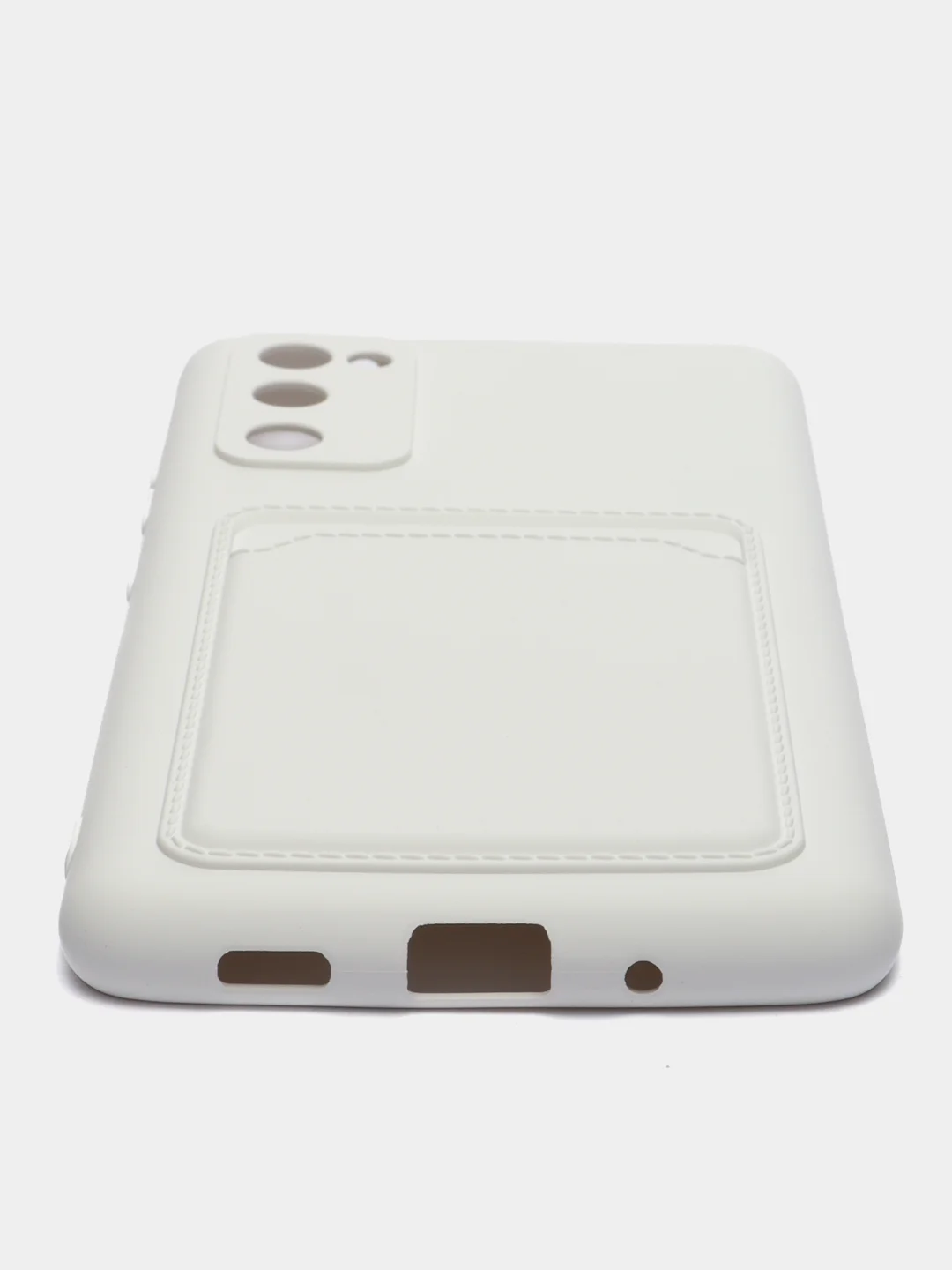 Белый wallet Чехол карман для карт Samsung A50 A30S, A31, A51 A71 A02 M02, A32, A52, A72, S20 FE