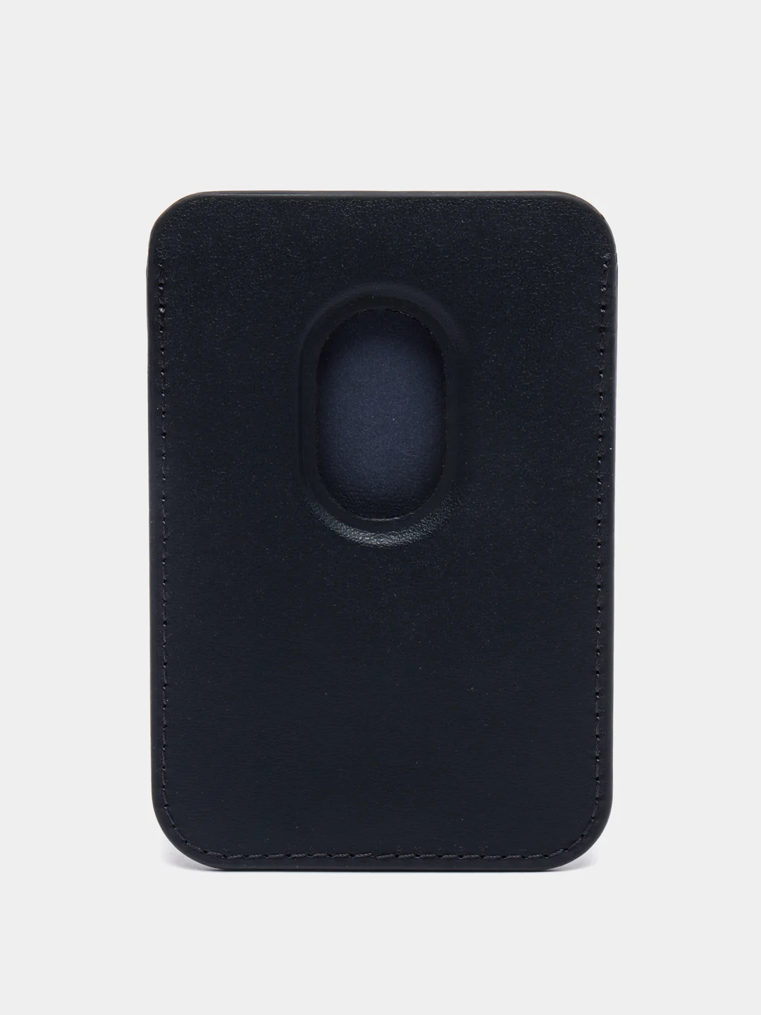 Темно-синий картхолдер на магнитах MagSafe Leather Wallet iPhone