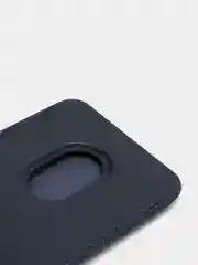 Темно-синий картхолдер на магнитах MagSafe Leather Wallet iPhone