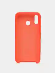 Оранжевый чехол силиконовый Silicone Cover Case для Samsung Galaxy A6S, M20
