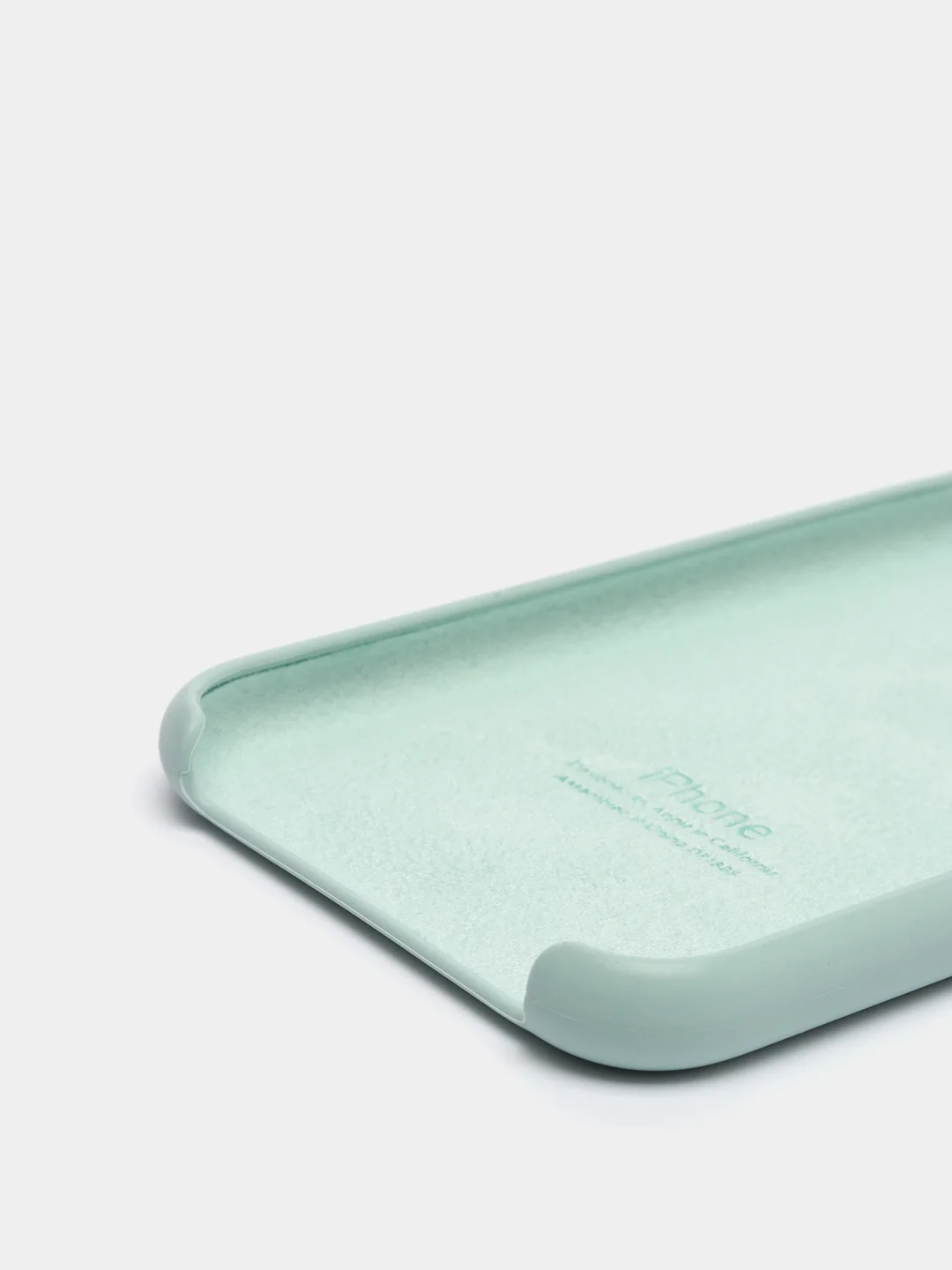 Ледяной чехол Silicone Case для Apple iPhone 11 силиконовый противоударный для айфона Soft Touch