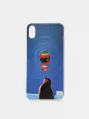 Серебряный чехол силиконовый для iPhone XS MAX, 23 вида