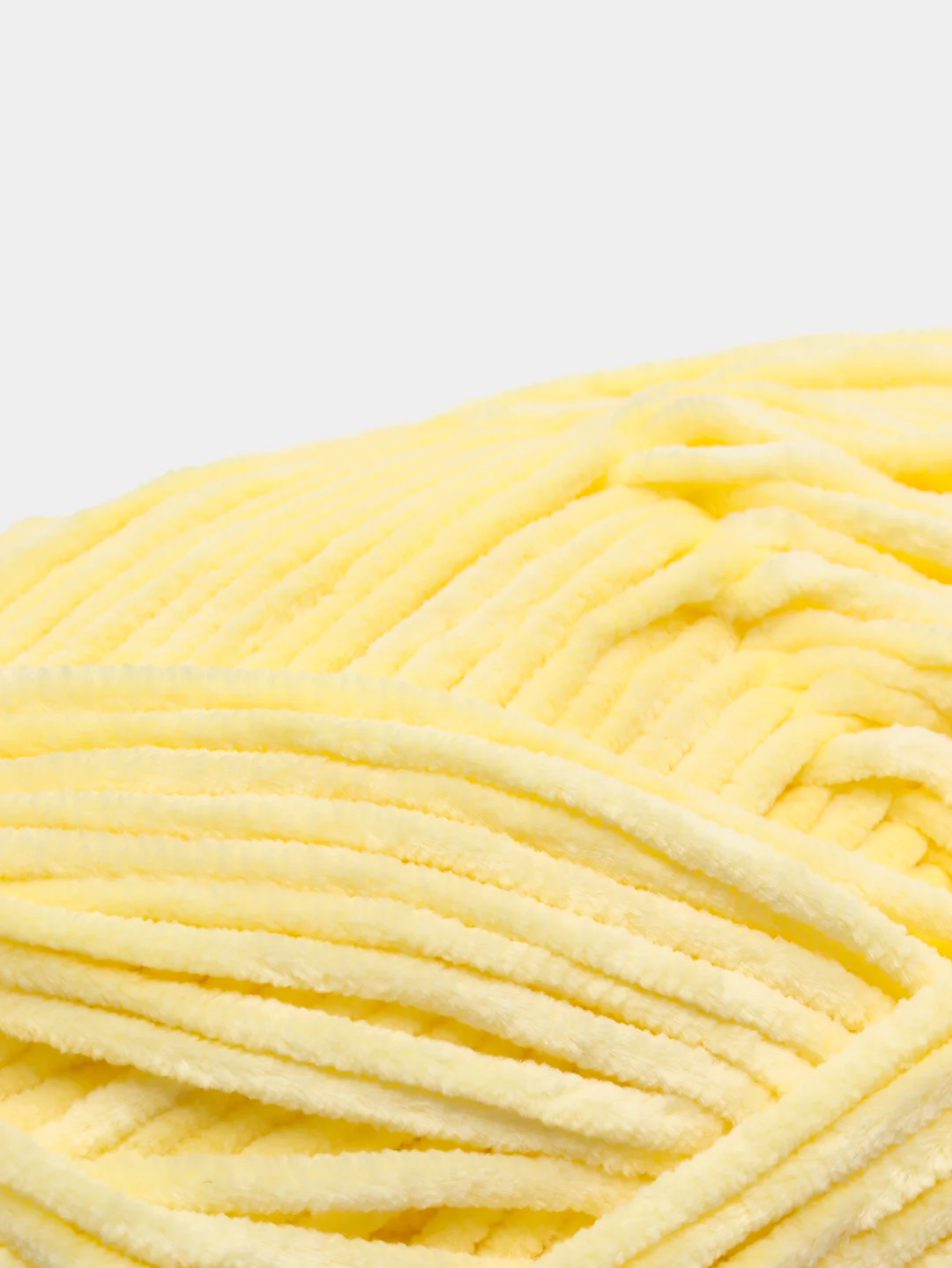 Лимонный пряжа YarnArt Velour, 100% микрополиэстер, 100 г/170 м