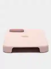 Бежевый чехол силиконовый на iPhone 12 / 12 Pro