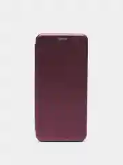 Багровый чехол книжка для Samsung A12, A22 / M32, A32, A02, A02S