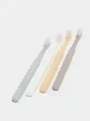Белый зубная щетка, набор 4 штуки