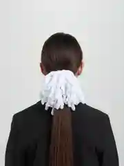 Белый резинка "Лапша"