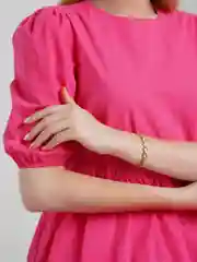 Желтый медный магнитный браслет