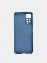 Темно-синий чехол Redmi Note 11 Pro / Note 12 4G Редми Нот 11 Про цветной с мягким подкладом