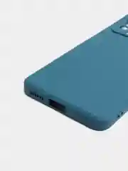 Темно-синий чехол Redmi Note 11 Pro / Note 12 4G Редми Нот 11 Про цветной с мягким подкладом