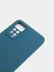 Темно-синий чехол Redmi Note 11 Pro / Note 12 4G Редми Нот 11 Про цветной с мягким подкладом