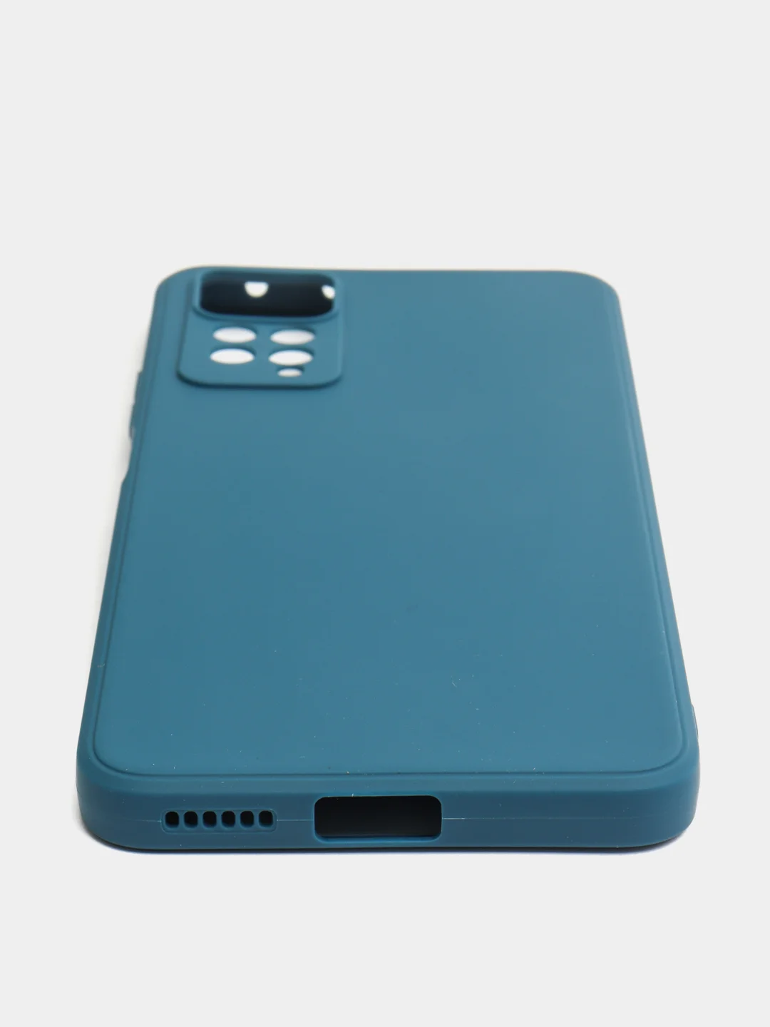 Темно-синий чехол Redmi Note 11 Pro / Note 12 4G Редми Нот 11 Про цветной с мягким подкладом