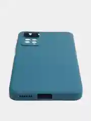 Темно-синий чехол Redmi Note 11 Pro / Note 12 4G Редми Нот 11 Про цветной с мягким подкладом