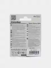 Батарейки Camelion 4 штуки AA, AAA