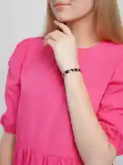 Черный медный магнитный браслет
