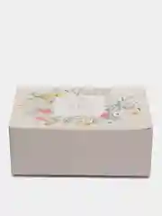 Коробка сборная двухсторонняя "Ботаника", 18*12*8 см