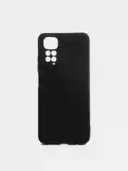 Черный чехол Xiaomi Redmi Note 11 4G, Redmi Note 11S силиконовый, цветной, с мягким подкладом