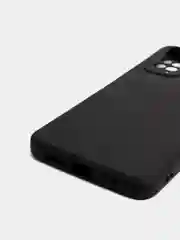Черный чехол Xiaomi Redmi Note 11 4G, Redmi Note 11S силиконовый, цветной, с мягким подкладом