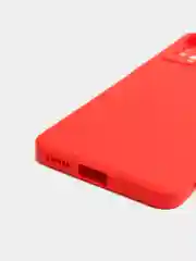 Красный чехол Redmi Note 11 Pro / Note 12 4G Редми Нот 11 Про цветной с мягким подкладом