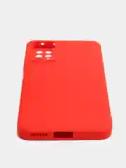 Красный чехол Redmi Note 11 Pro / Note 12 4G Редми Нот 11 Про цветной с мягким подкладом