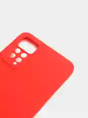 Красный чехол Redmi Note 11 Pro / Note 12 4G Редми Нот 11 Про цветной с мягким подкладом
