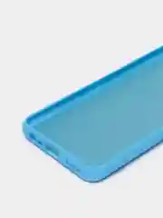 Сиреневый чехол для Realme 8 / 8 Pro c защитой камеры и бархатом внутри