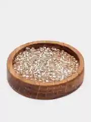 Серебряный бисер для рукоделия