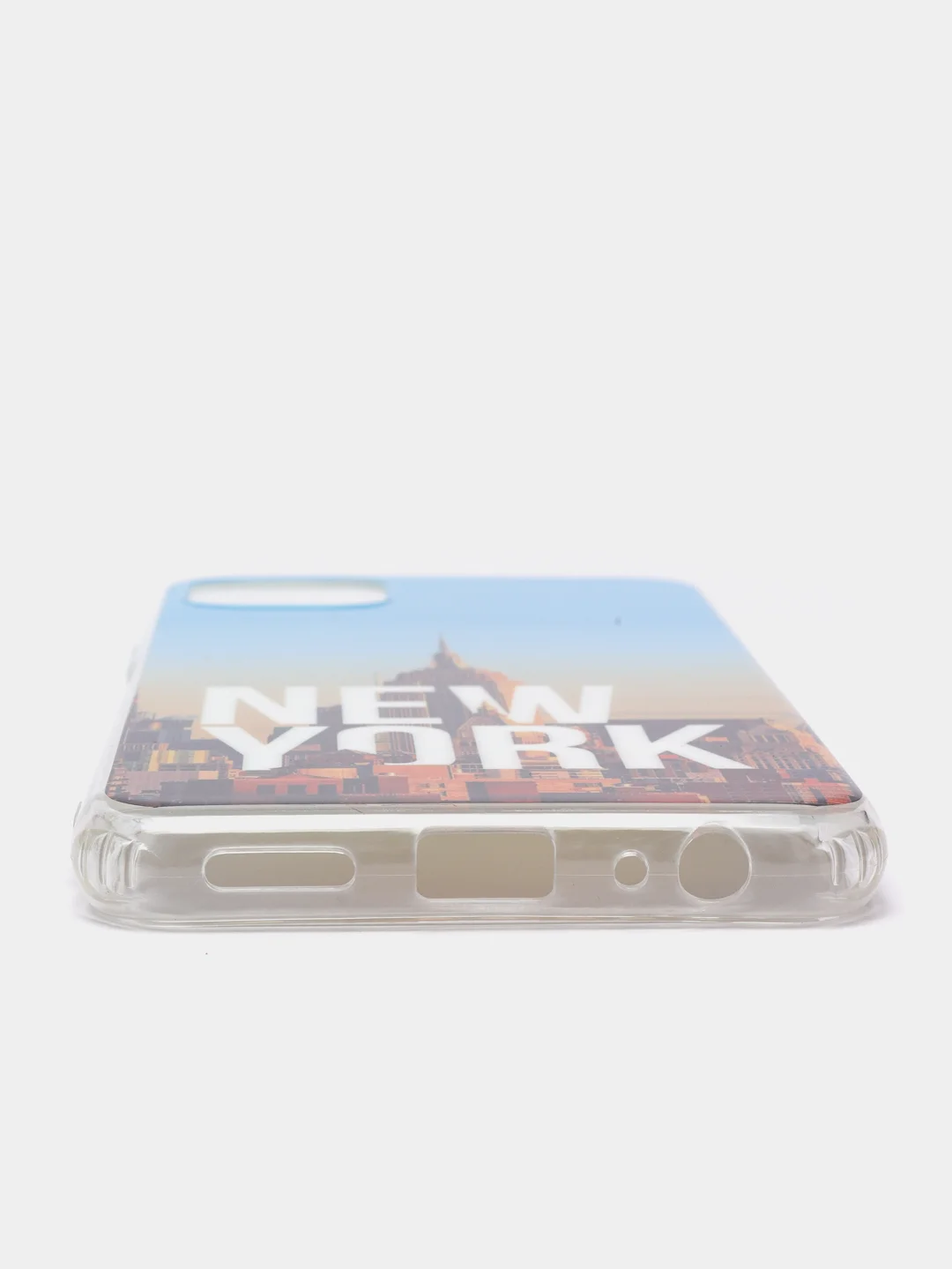 Голубой чехол Samsung Galaxy A22s / A22 5G, Самсунг Галакси А22с / А22 5G силиконовый с рисунком