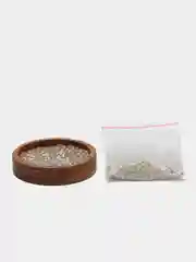 Серебряный бисер для рукоделия