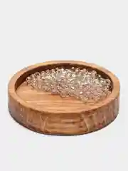 Серебряный бисер для рукоделия