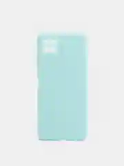 Небесно-голубой чехол Samsung Galaxy A22s  / A22 5G, Галакси А22с силиконовый, цветной с мягким подкладом