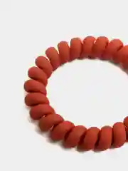 Медный резинка-пружинка для волос силиконовая матовая, 10 цветов