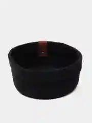 Черный корзина для дома MOOD IS JUTE, универсальная, хлопок, ручная работа