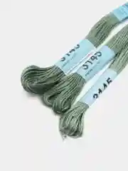 Горчичный нитки для вышивания мулине Gamma, 100% хлопок, номера цветов 3100-3199
