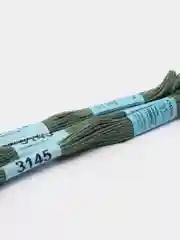 Горчичный нитки для вышивания мулине Gamma, 100% хлопок, номера цветов 3100-3199