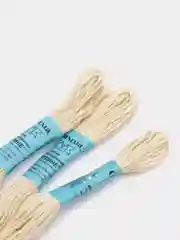 Кремовый нитки для вышивания мулине Gamma, 100% хлопок, номера цветов 3100-3199