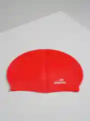 Красный шапочка для плавания детская силиконовая