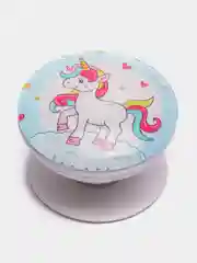 Ледяной объемный попсокет для смартфона "Единорог"