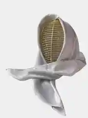 Серебряный платок шелковый на шею