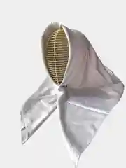 Серебряный платок шелковый на шею