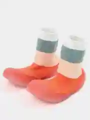 Кораллово-розовый носочки-ботиночки
