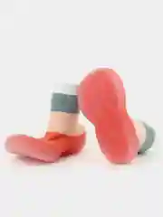 Кораллово-розовый носочки-ботиночки