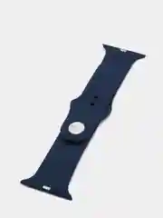 Синий силиконовый ремешок для смарт часов Apple Watch, силиконовый браслет