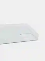 Синий чехол для iPhone 12/12 Pro/12 Mini с цветочным узором, блестки