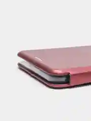 Бордовый чехол-книжка для Realme C21 2021