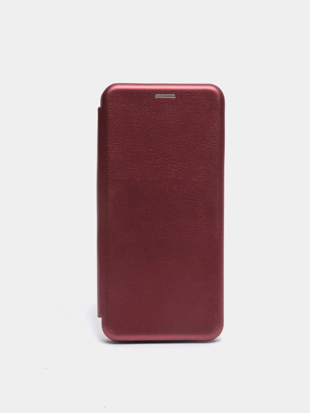 Бордовый чехол-книжка для Realme C21 2021