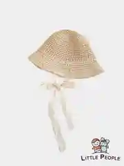 Белый соломенная шляпа, детская