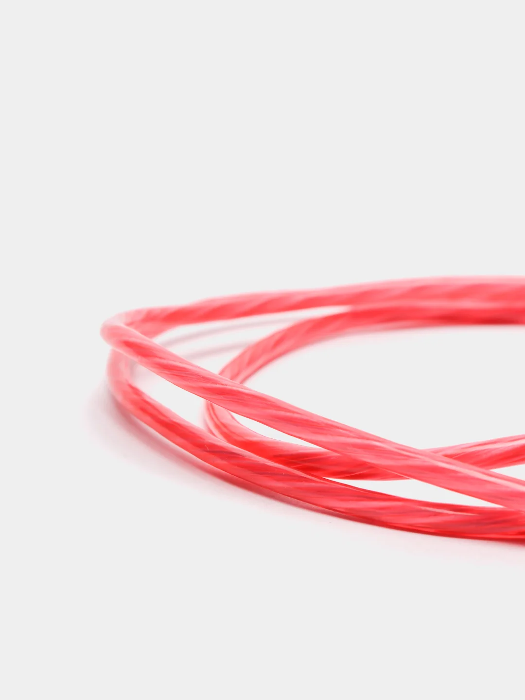 Красный кабель магнитный светящийся, коннекторы Lightning, Type-C, Micro-USB