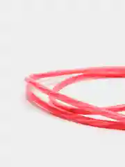 Красный кабель магнитный светящийся, коннекторы Lightning, Type-C, Micro-USB